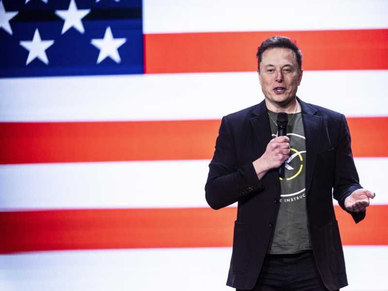 Elon Musk (foto Ap, via LaPresse)