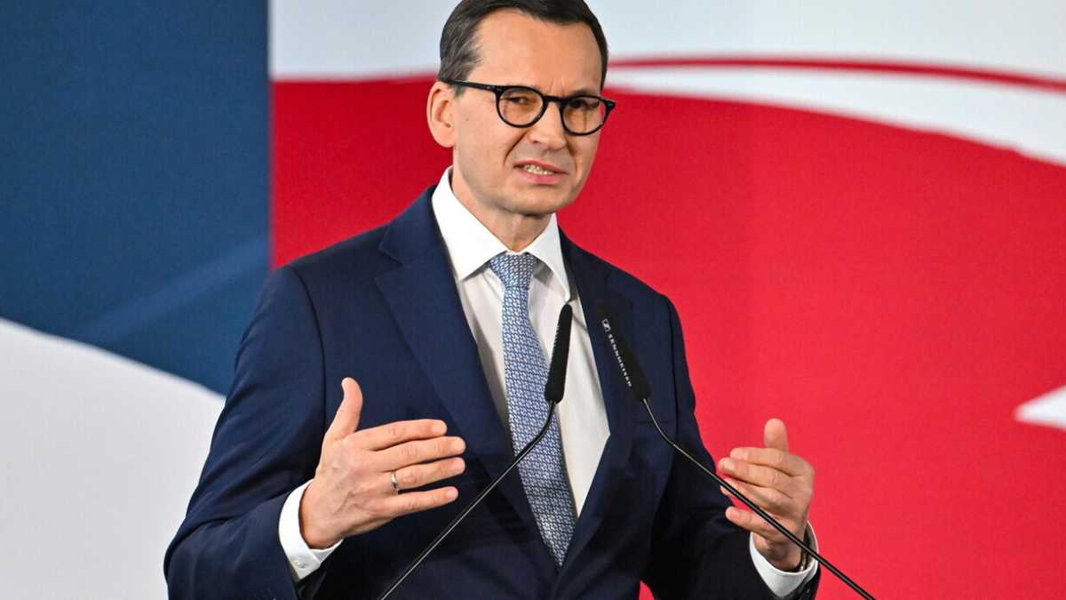 Immagine di Morawiecki prende il posto di Meloni alla guida dei Conservatori e riformisti europei
