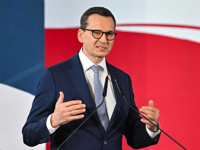 <span style="color: rgb(46, 45, 45); font-size: 12px;">Mateusz Morawiecki (Ansa)</span>
