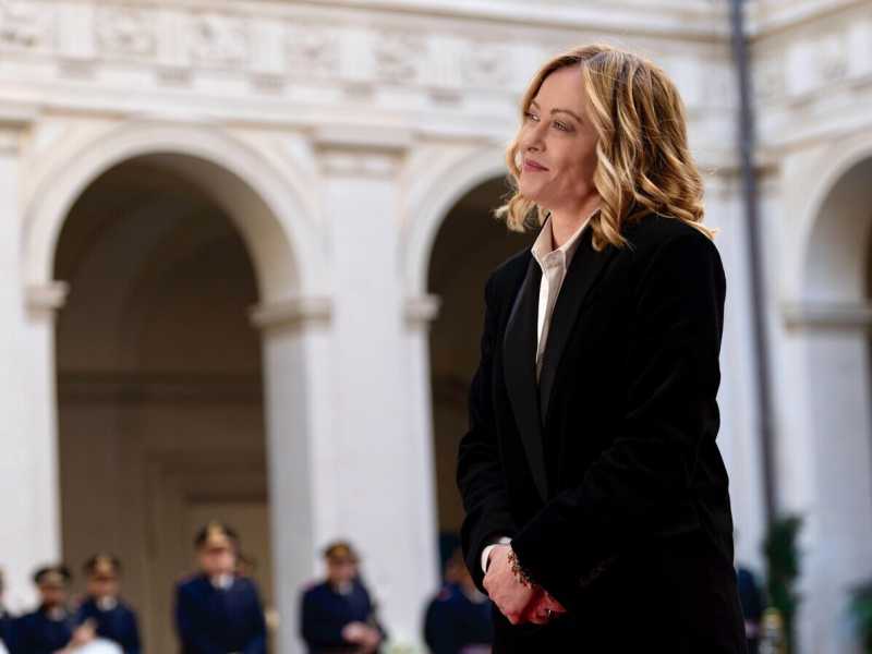 Giorgia Meloni (Ansa)