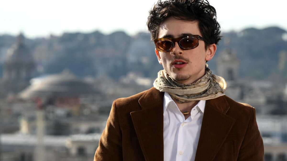 Immagine di Bob Dylan secondo Timothée Chalamet