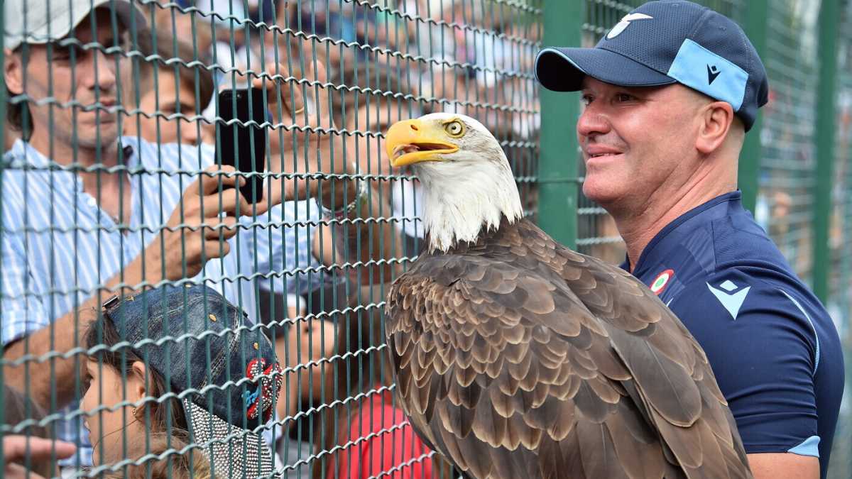 Immagine di Meno male che il falconiere della Lazio non è una donna