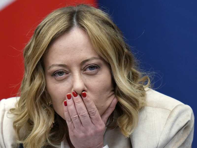 La presidente del Consiglio Giorgia Meloni (foto LaPresse)