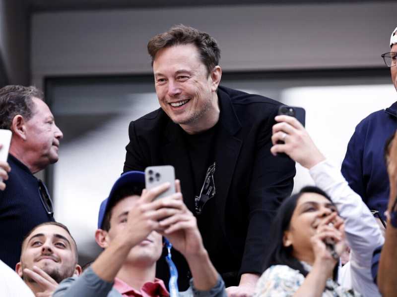 <br />Elon Musk (Ansa)