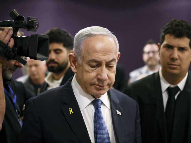 Benjamin Netanyahu (foto LaPresse)
