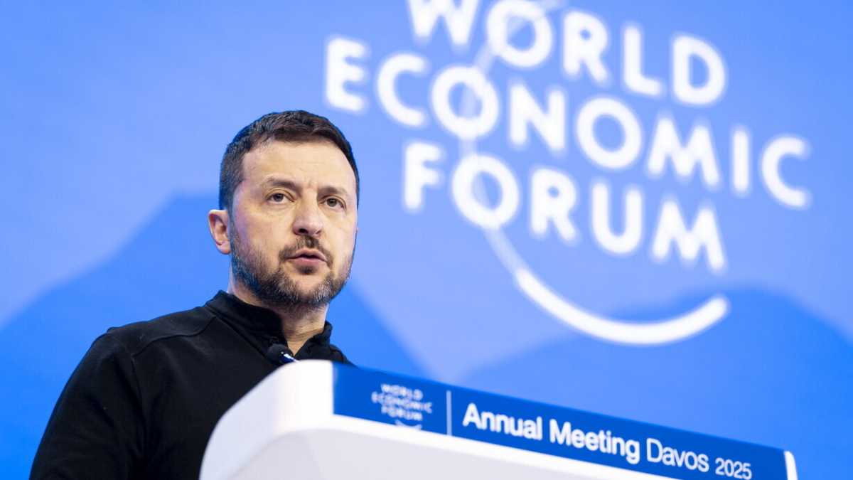Immagine di Bruxelles deve smettere di essere spettatrice, dice Zelensky a Davos