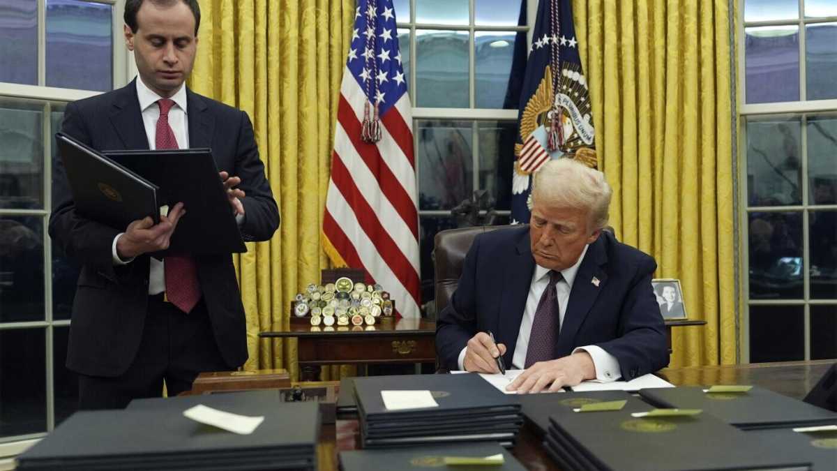 Immagine di Tutti gli ordini esecutivi firmati da Trump nel suo primo giorno da presidente
