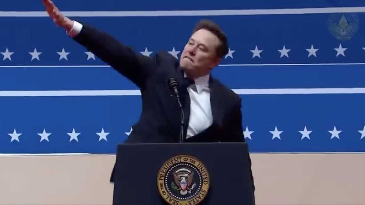 Immagine di Il saluto di Elon Musk non è nazista ma pone un dilemma: ci è o ci fa?