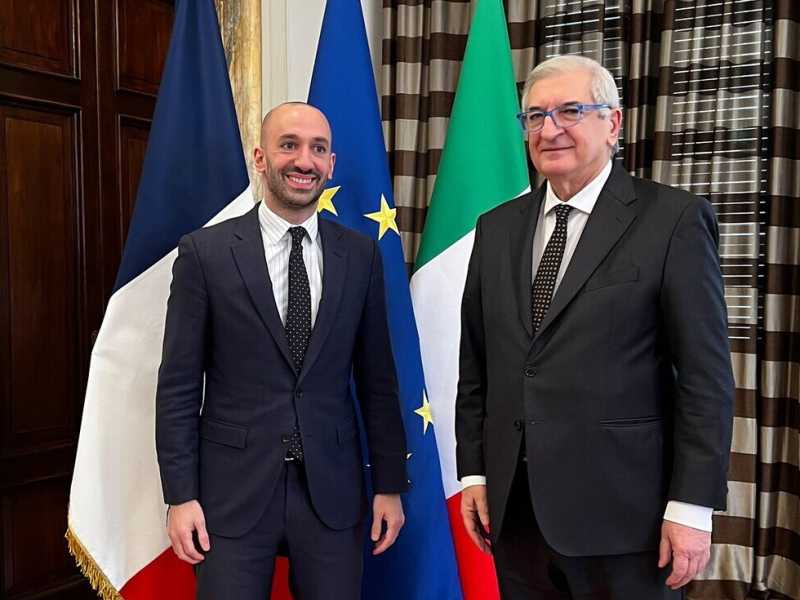 Benjamin Haddad e Tommaso Foti (da X)&nbsp;<br />