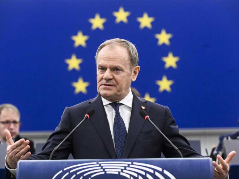 Donald Tusk (foto Ap, via LaPresse)