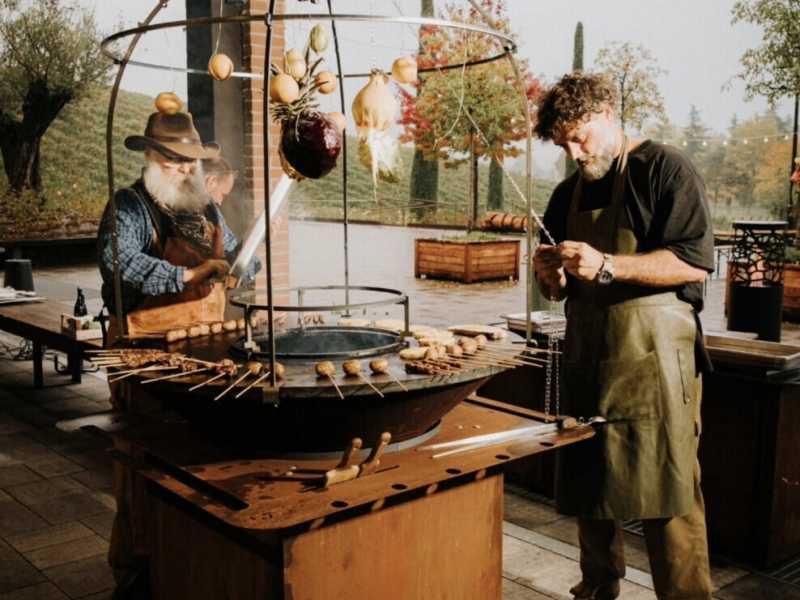 Un barbecue per resistere all'assedio degli amidi