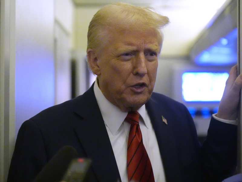 Donald Trump (foto Ap, via LaPresse)