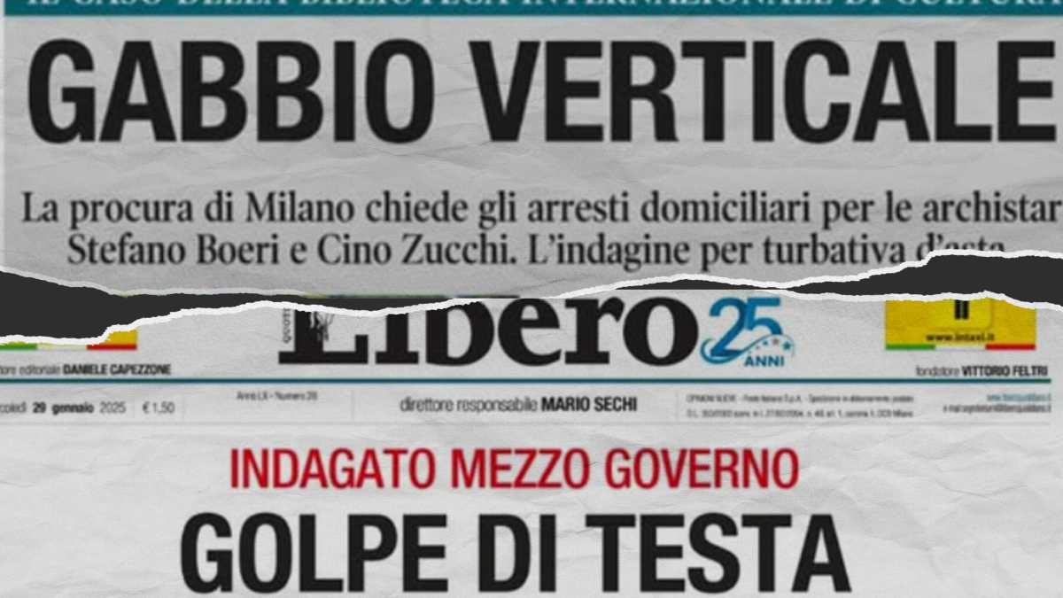 Immagine di Sbarre verticali e titoli sdraiati
