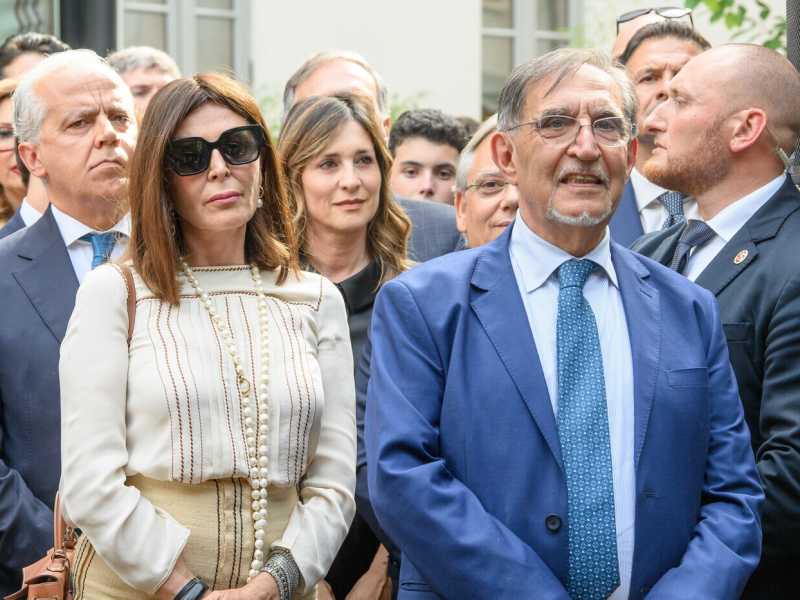 Daniela Santanch&egrave; e Ignazio La Russa (Lapresse)&nbsp;<br />