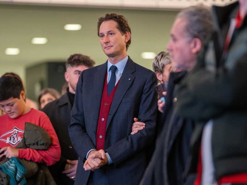 John Elkann (Ansa)