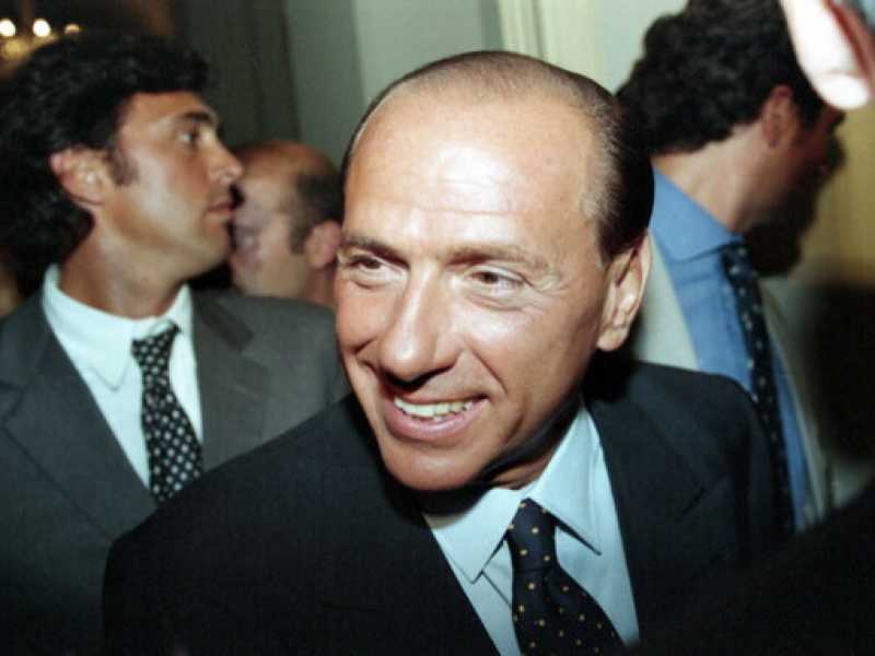 Silvio Berlusconi nel 1996 (Ansa)