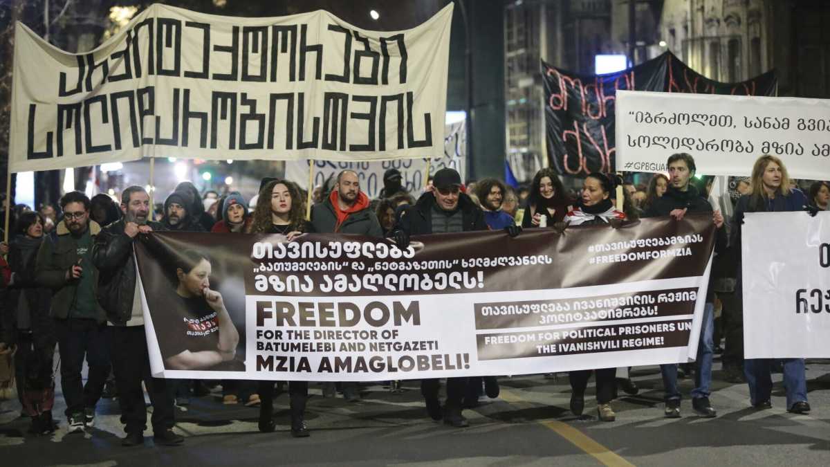 Immagine di Liberare Mzia Amaghlobeli e la Georgia