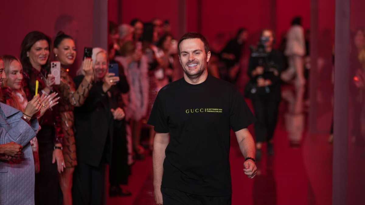 Immagine di Finita la collaborazione fra Sabato De Sarno e Gucci