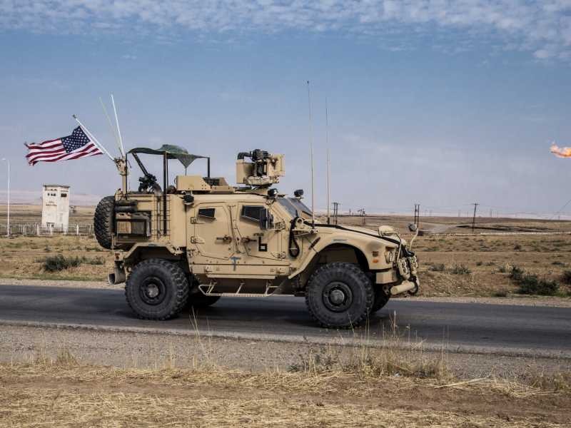  Una pattuglia americana nel nord della Siria (foto LaPresse)