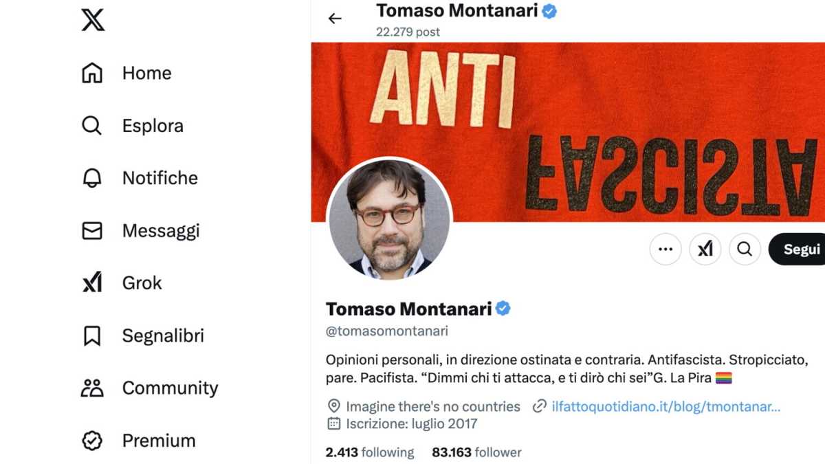 Immagine di Elon Musk e il crumiro Montanari
