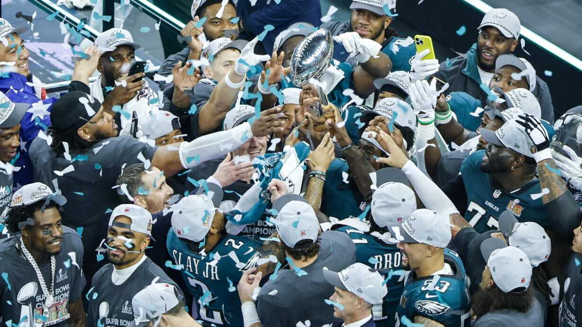 Immagine di I Philadelphia Eagles vincono un Super Bowl più appassionante in tribuna che in campo