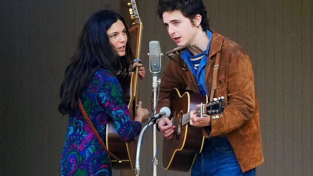 Immagine di Bob Dylan in un’America di sogni, proteste e chitarre