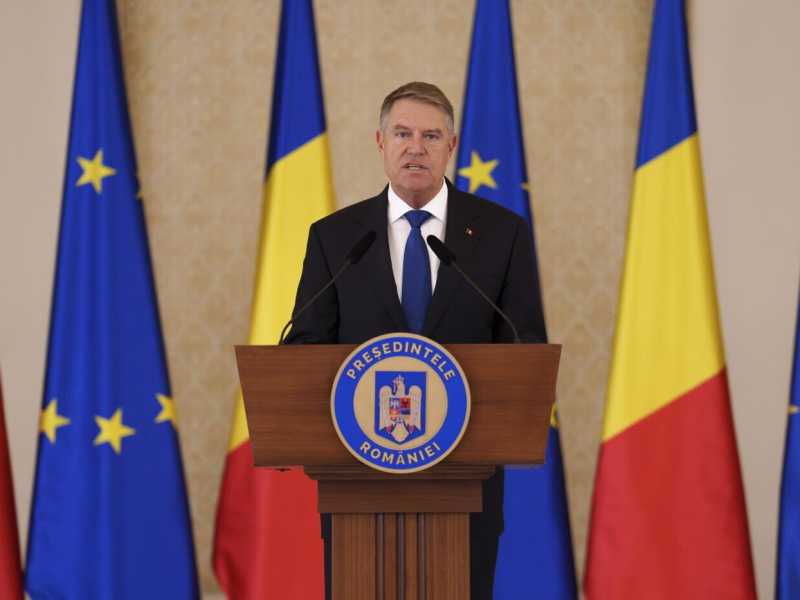 Klaus Iohannis (foto Ap, via LaPresse)