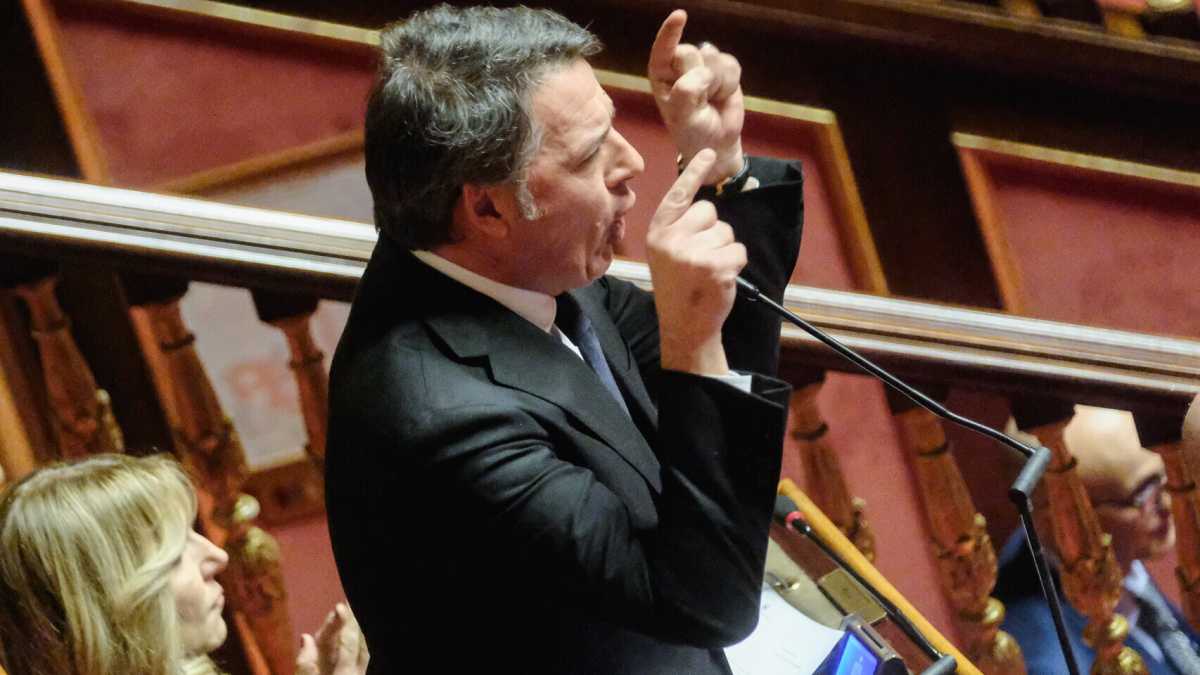 Immagine di Parla Renzi: "Con Meloni è ormai deriva libica, è circondata da bimbiminkia. Ormai si ha paura di parlare"
