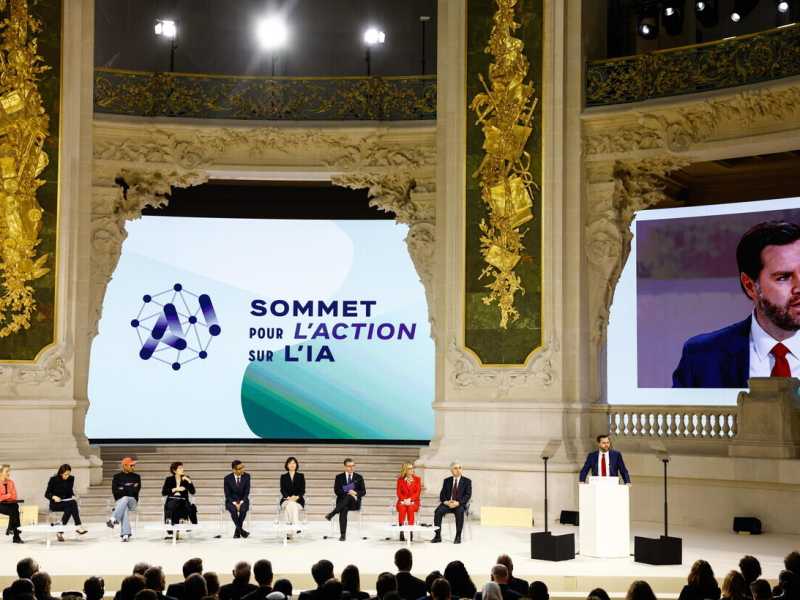 Ai Action Summit di Parigi (Ansa)