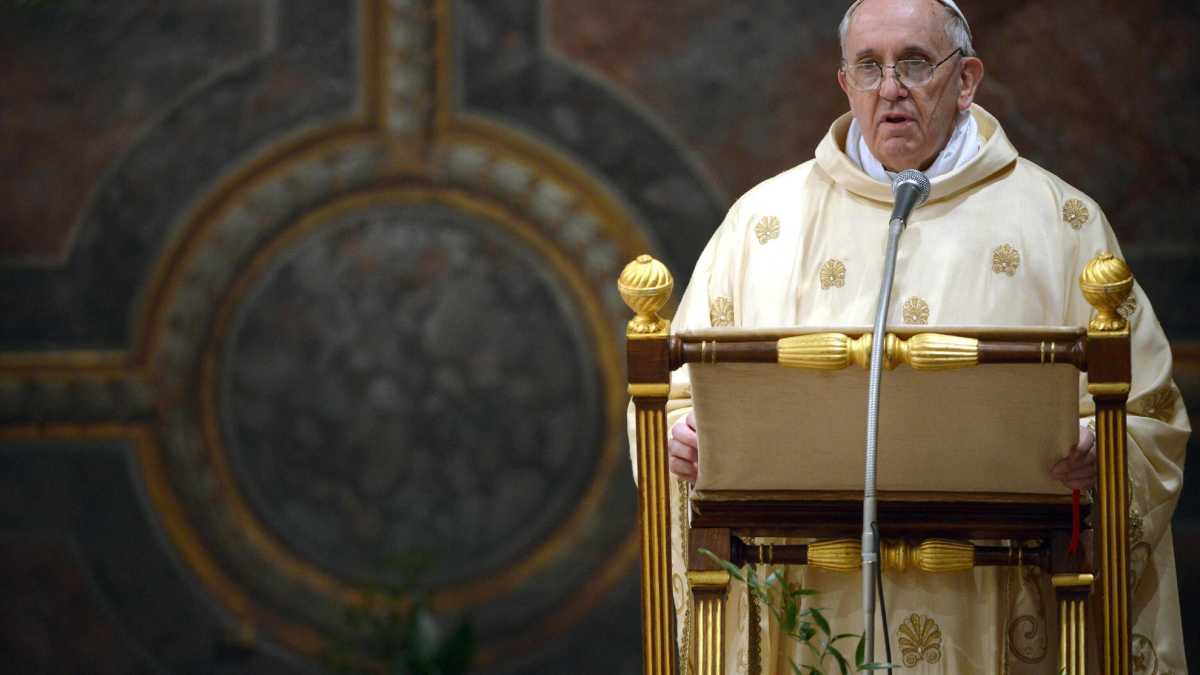 Immagine di Francesco e il “coraggio di edificare la chiesa sul sangue del Signore”