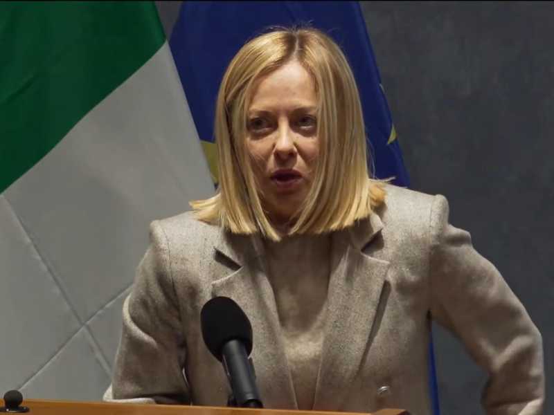 Giorgia Meloni (Ansa)