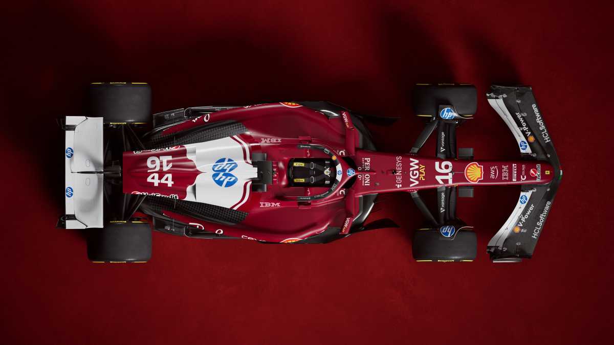 Immagine di Lo show della Ferrari a Londra per la nuova Sf-25