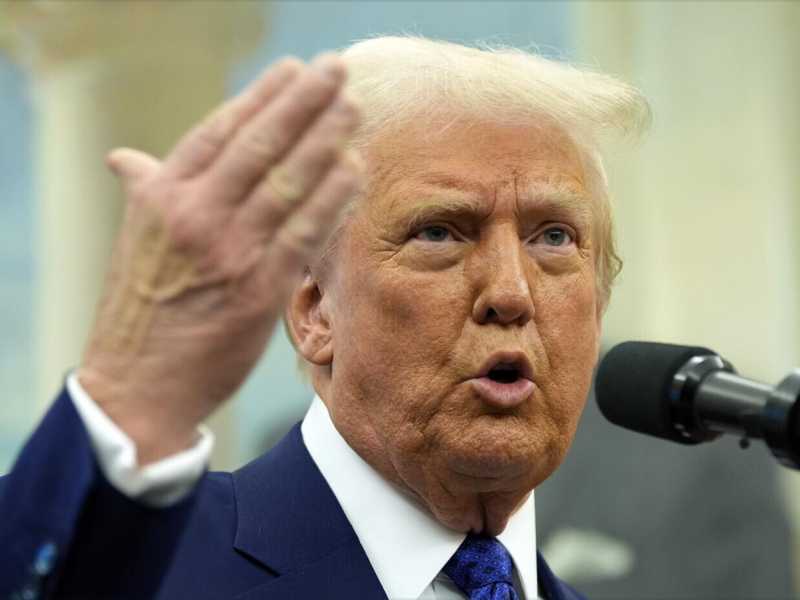 Donald Trump (foto Ap, via LaPresse)