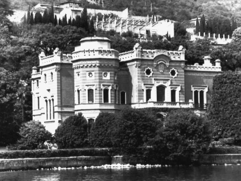 Villa Feltrinelli fu l'ultima residenza di Benito Mussolini (Ansa)