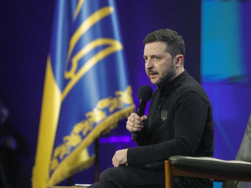 Volodymir Zelensky (Ansa)