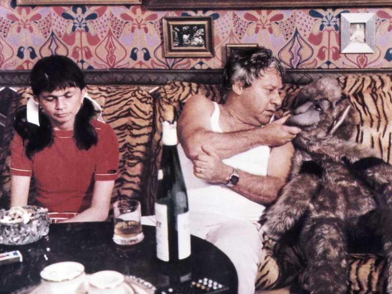 Paolo Villaggio e Plinio Fernando in &ldquo;Fantozzi contro tutti&rdquo;,1980 (Foto Getty)