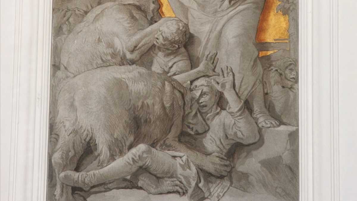 Immagine di Eliseo e i fanciulli sbranati dagli orsi, un monito per i più giovani