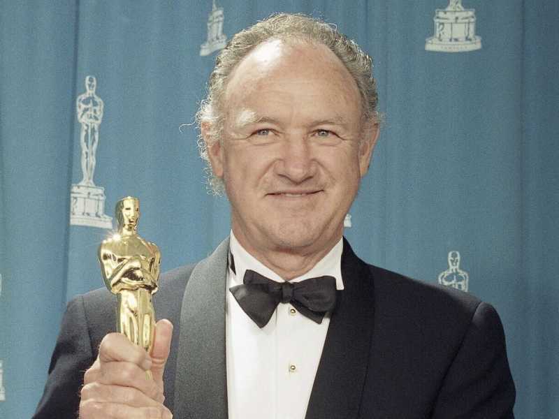 Gene Hackman (foto Ap, via LaPresse)