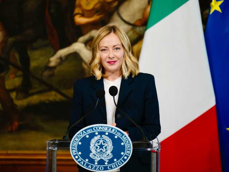 Giorgia Meloni (foto LaPresse)