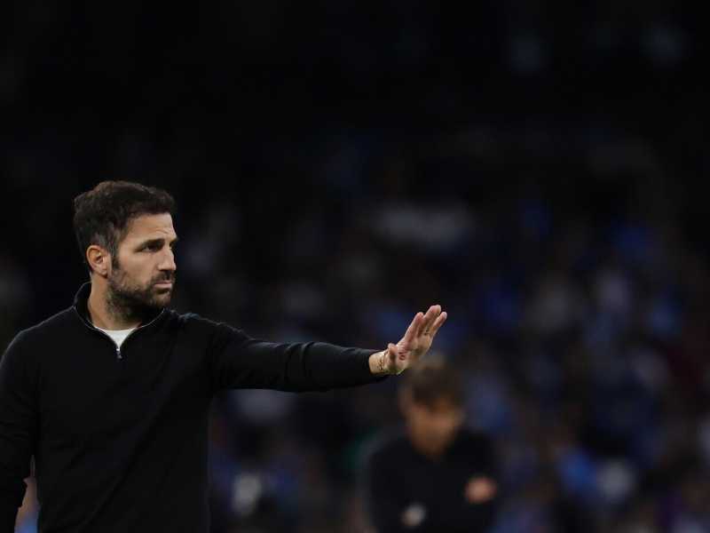 Cesc F&agrave;bregas, 38 anni, &egrave; arrivato sulla panchina del Como nell&rsquo;autunno del 2023 dopo aver cominciato nelle giovanili (foto LaPresse)&nbsp;<br />