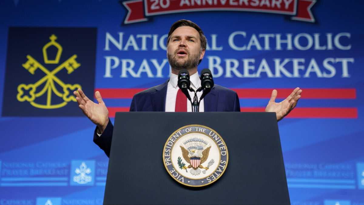 Immagine di J. D. Vance, "cattolico" che c'entra?