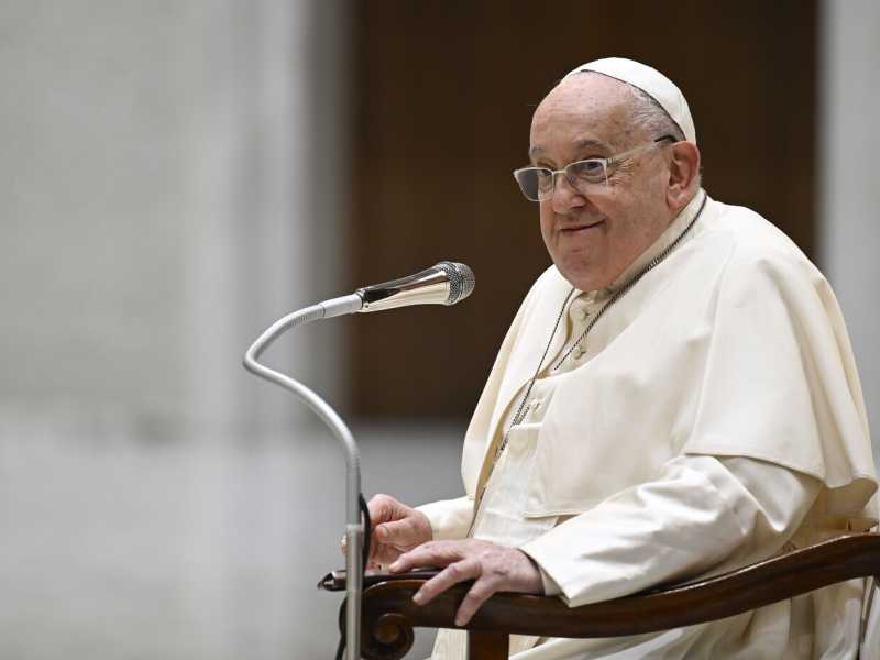 Papa Francesco (foto LaPresse)