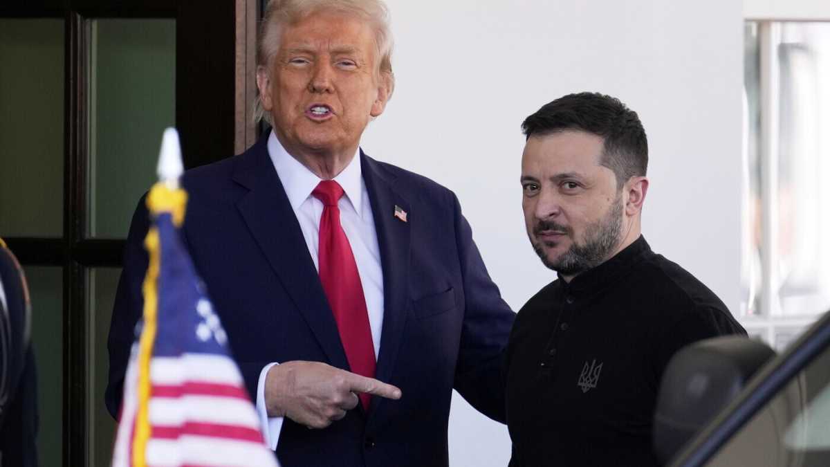 Immagine di Trump lavora per togliere a Zelensky la presidenza