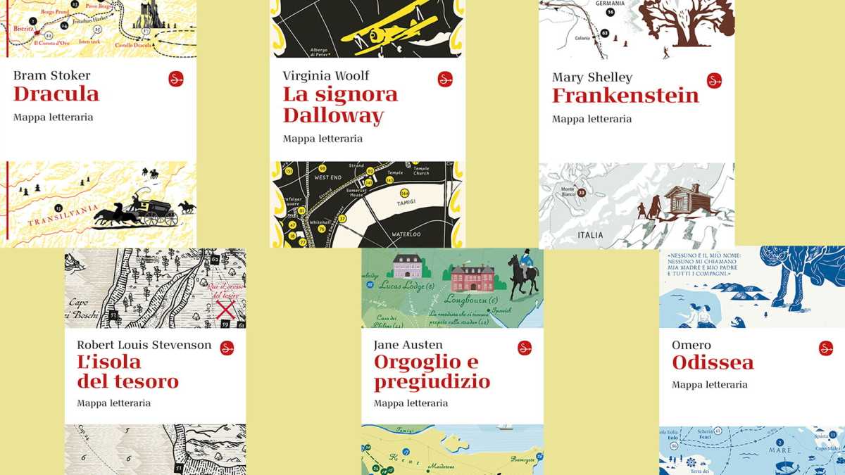 Immagine di Perdersi nella meraviglia delle mappe letterarie, da Itaca al Polo nord