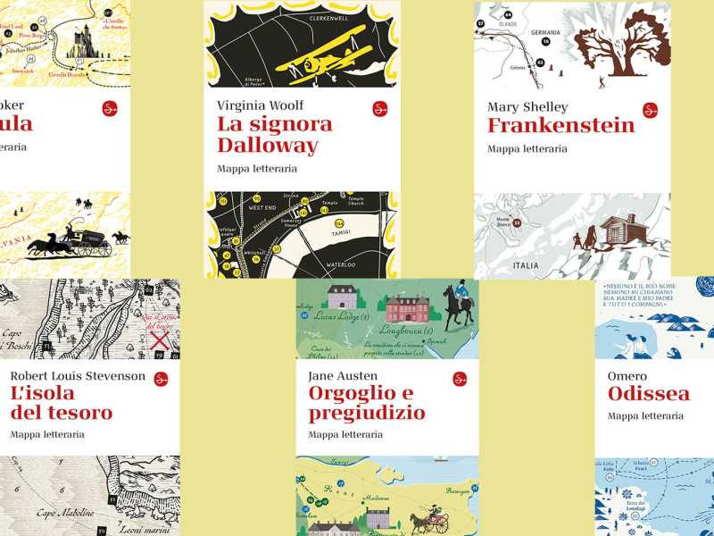 Perdersi nella meraviglia delle mappe letterarie, da Itaca al Polo nord
