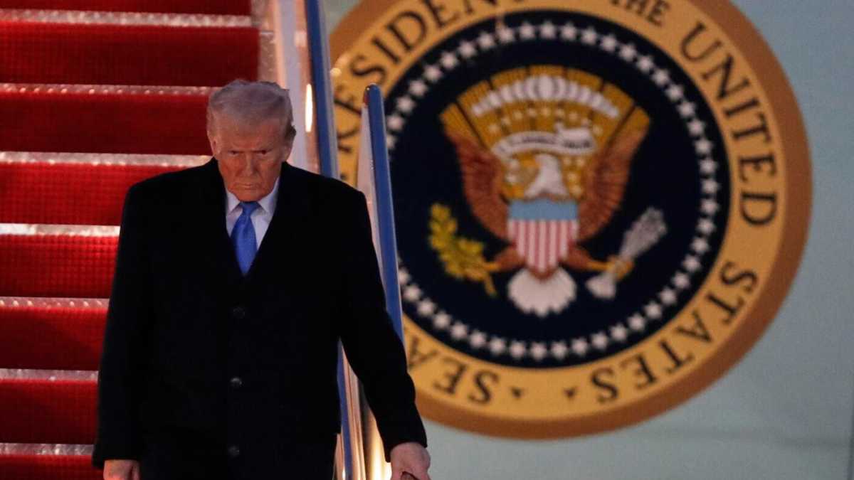 Immagine di Trump come un Re Mida al contrario