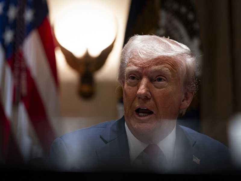 Donald Trump (foto Epa, via Ansa)