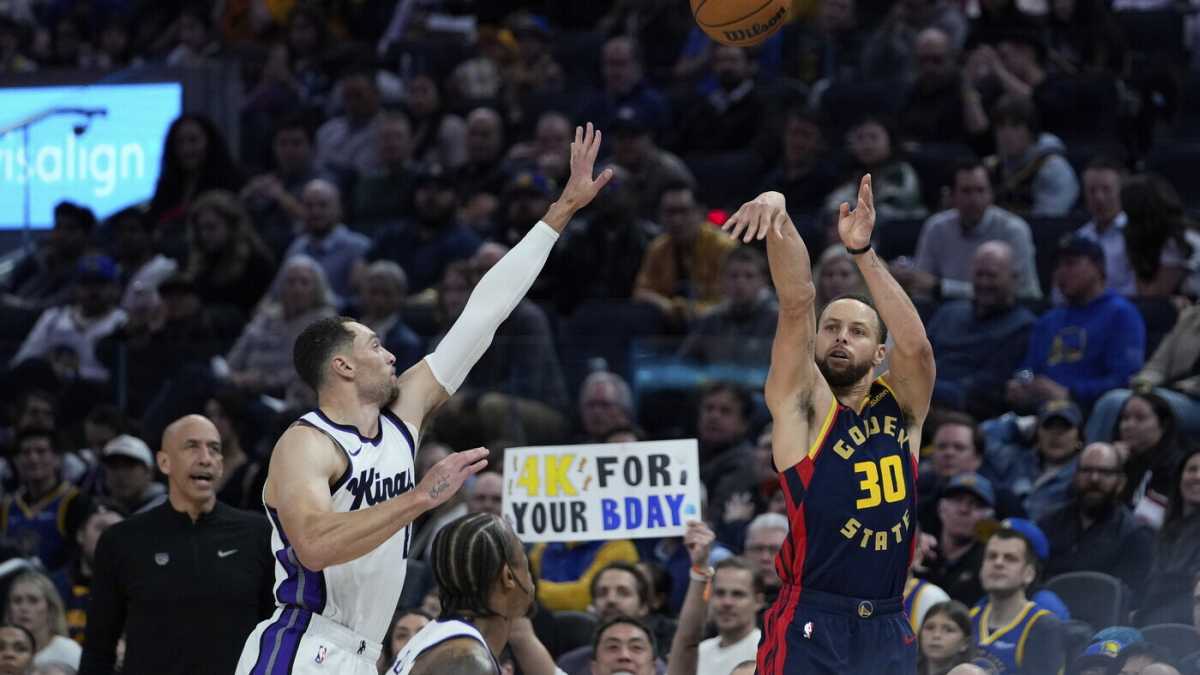Immagine di Le 4.000 triple di Steph Curry sono un inno alla perseveranza
