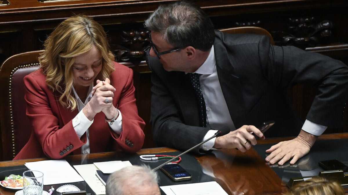 Immagine di Tensione a margine del Cdm tra Meloni e Giorgetti: urla e frasi concitate