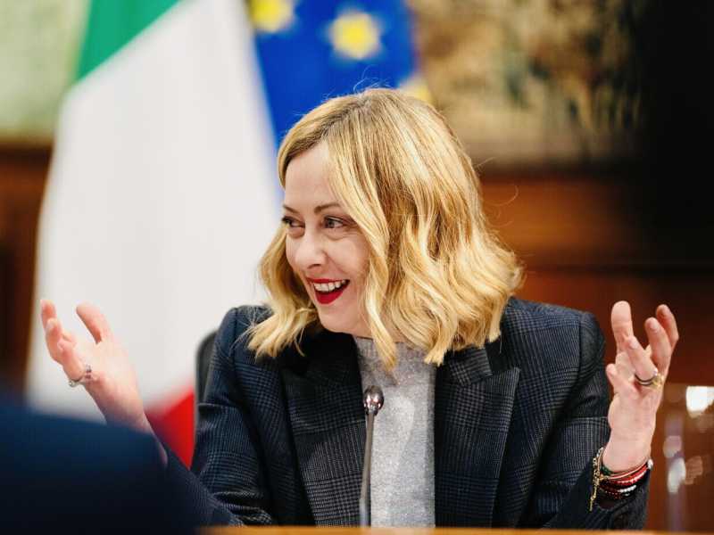 Giorgia Meloni (foto LaPresse)